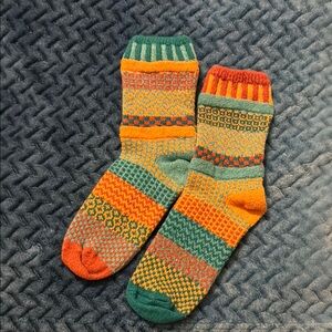 Colorful Patterned Solmate Socks